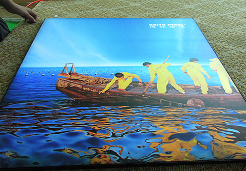 进口弹力布UV喷